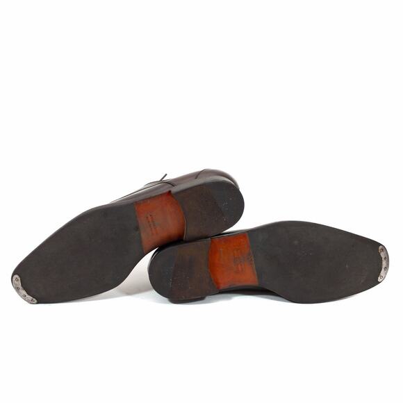 RERE Hermès By John Lobb Split Toe Derby Calfskin Leather Dress Shoes US11 main image 9